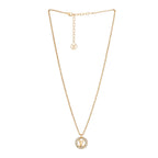 [MIRA]BY NIGHT DIAMOND PAVED NECKLACE