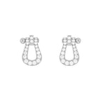 [MIRA]FORCE 10 FULL DIAMOND STUD EARRINGS MINI MODEL