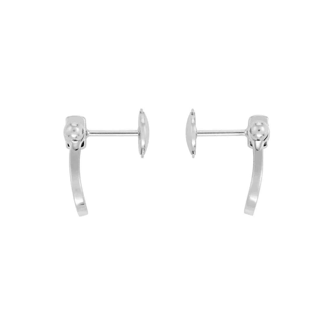[MIRA]FORCE 10 FULL DIAMOND STUD EARRINGS MINI MODEL