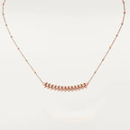 [MIRA]CLASH PINK GOLD NECKLACE