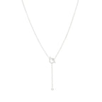 [MIRA]FINESSE SILVER DIAMOND NECKLACE