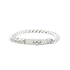 [MIRA]KELLY CHAIN SILVER DIAMOND BRACELET