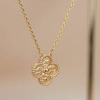 [MIRA]CLOVER 15MM  BRONZING NECKLACE