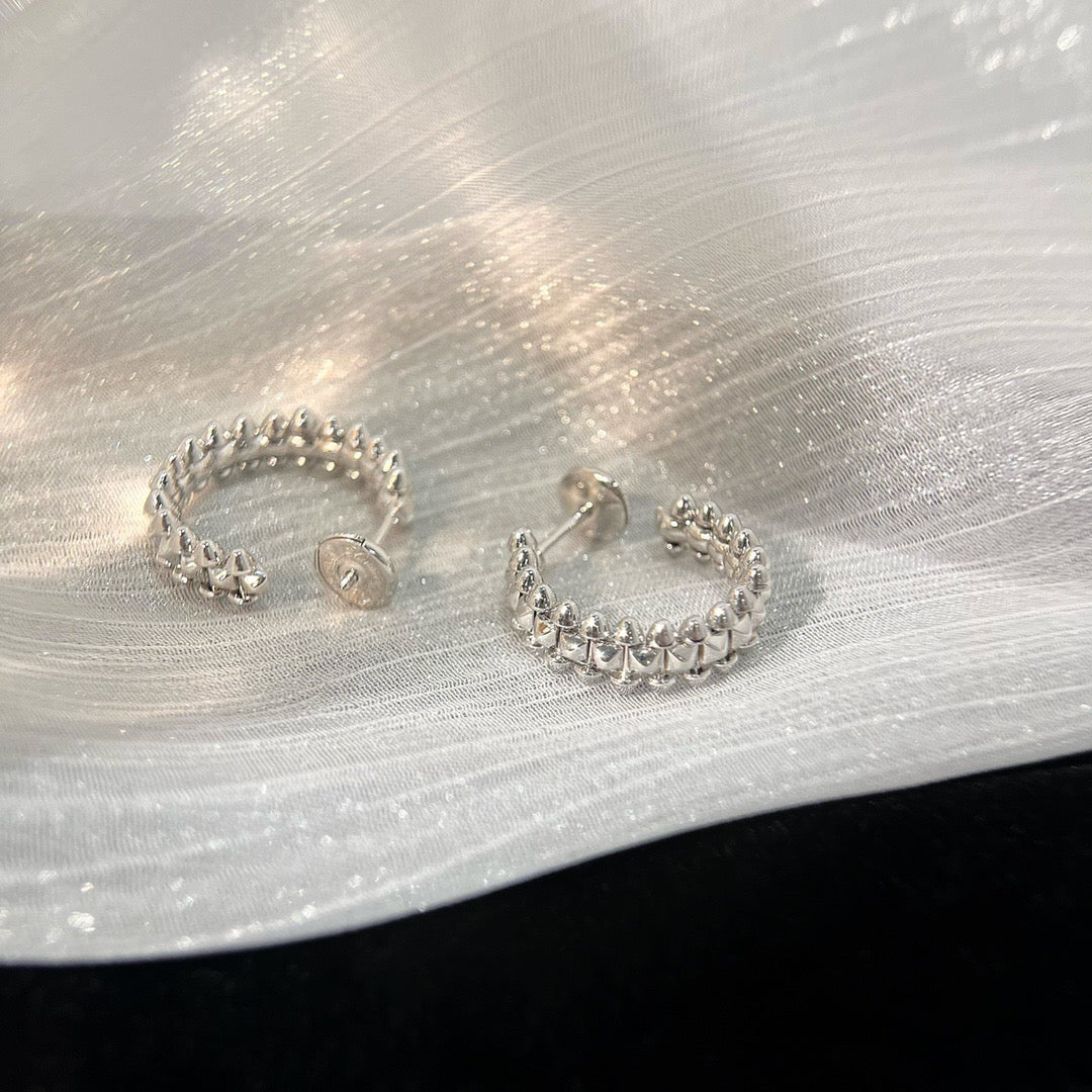 [MIRA]CLASH SMALL HOOP EARRINGS
