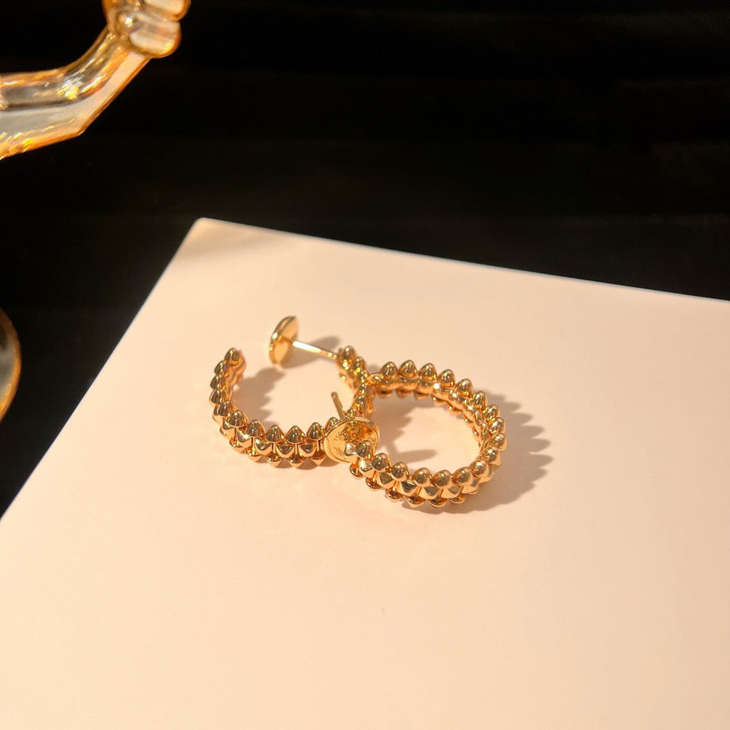 [MIRA]CLASH SMALL HOOP EARRINGS