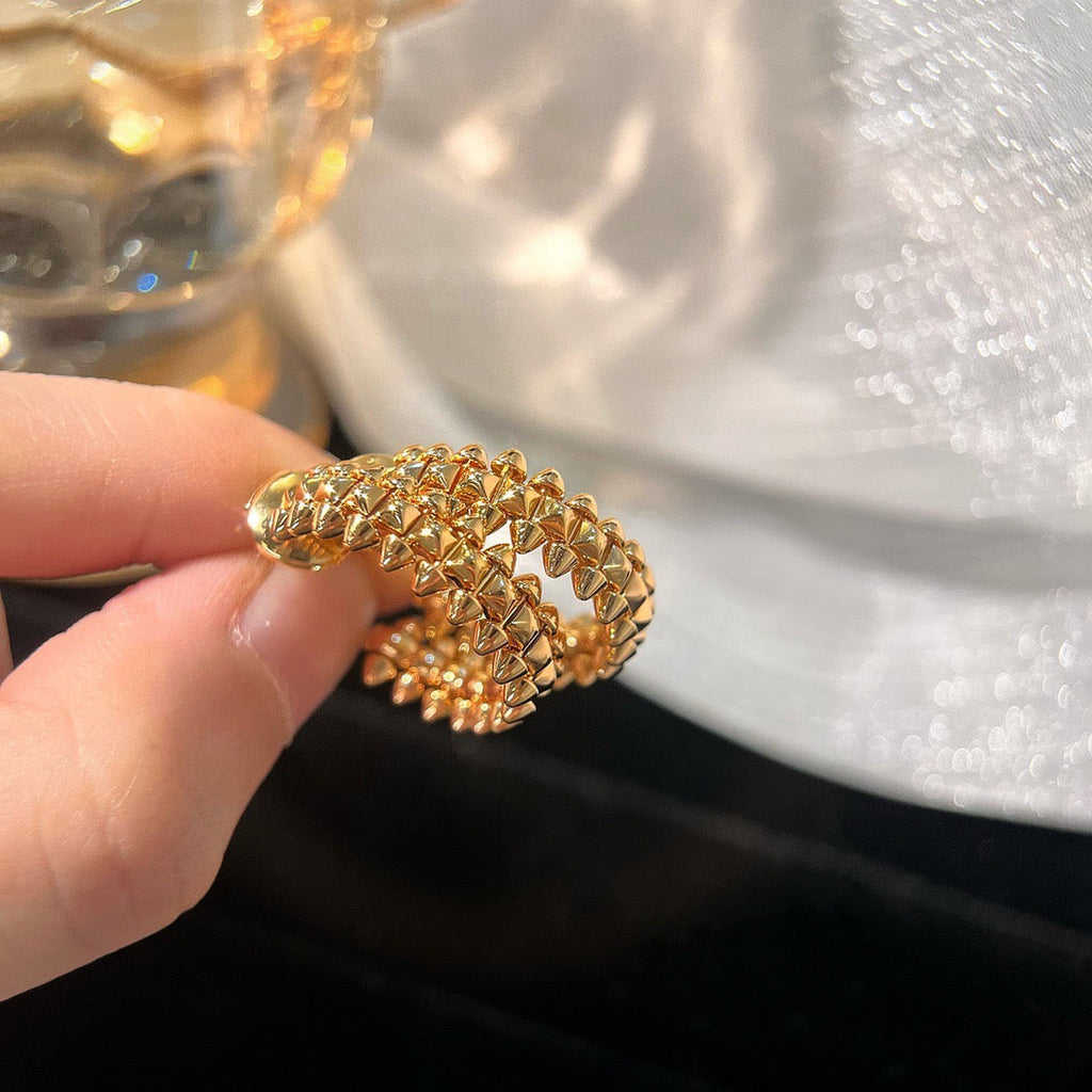 [MIRA]CLASH SMALL HOOP EARRINGS