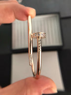 [MIRA]JUSTE BRACELET 3.5MM DIAMONDS