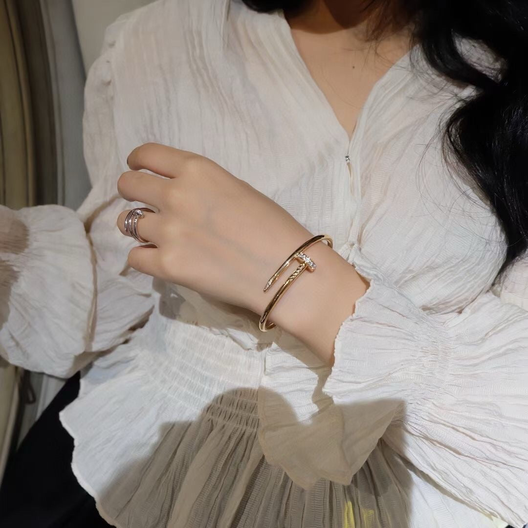 [MIRA]JUSTE BRACELET 3.5MM DIAMONDS
