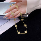 [MIRA]CLOVER 10 MOTIFS LASER NECKLACE