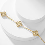 [MIRA]CLOVER 10 MOTIFS LASER NECKLACE