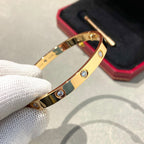 [MIRA]LOVE BRACELET 6.1MM 10 DIAMONDS
