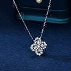 [MIRA]LOOP NECKLACE FULL MOTIF DIAMOND 16MM MULTIPLE COLORS