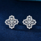 [MIRA]LOOP EARRINGS FULL MOTIF DIAMOND 16MM