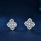 [MIRA]LOOP EARRINGS FULL MOTIF DIAMOND 16MM