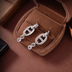 [MIRA]HM CHAINE DIAMOND EARRINGS
