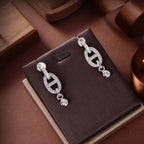 [MIRA]HM CHAINE DIAMOND EARRINGS