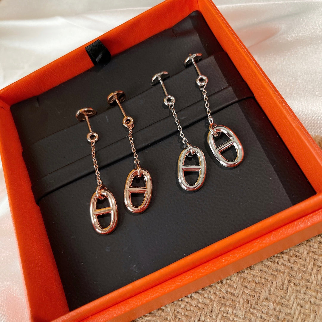 [MIRA]CHAINE TASSEL EARRINGS