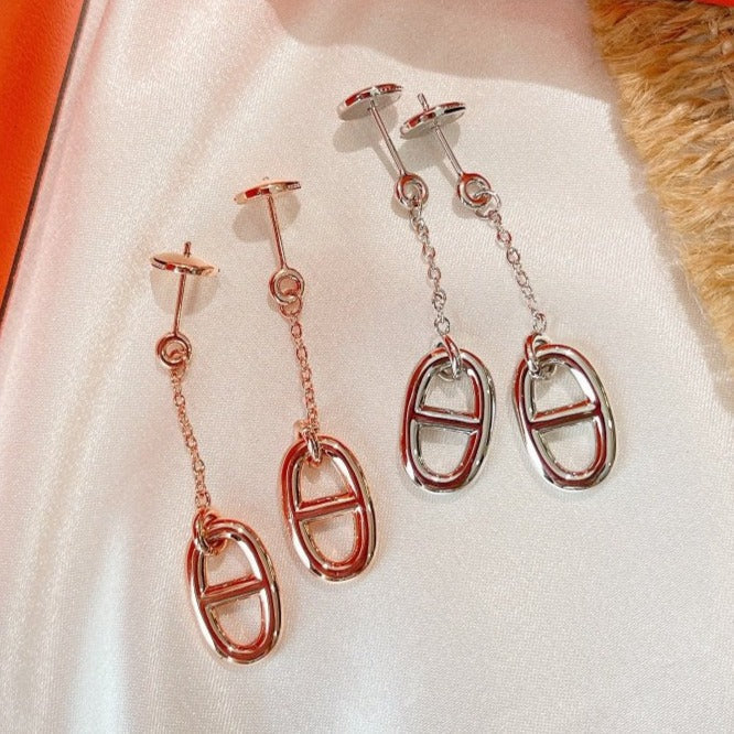 [MIRA]CHAINE TASSEL EARRINGS