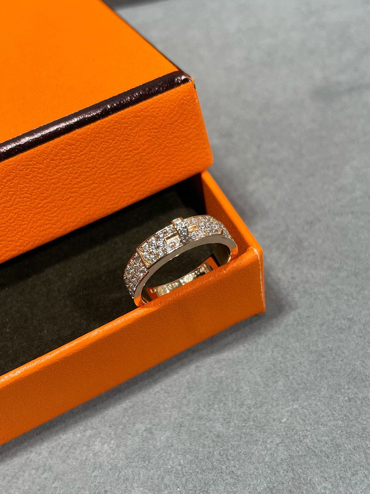 [MIRA]KELLY PINK GOLD DIAMOND RING