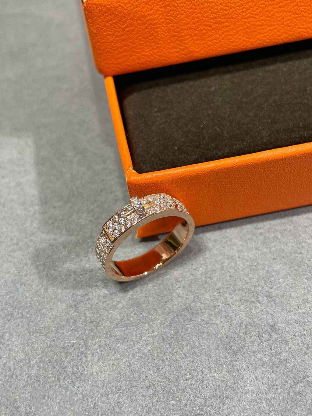 [MIRA]KELLY PINK GOLD DIAMOND RING