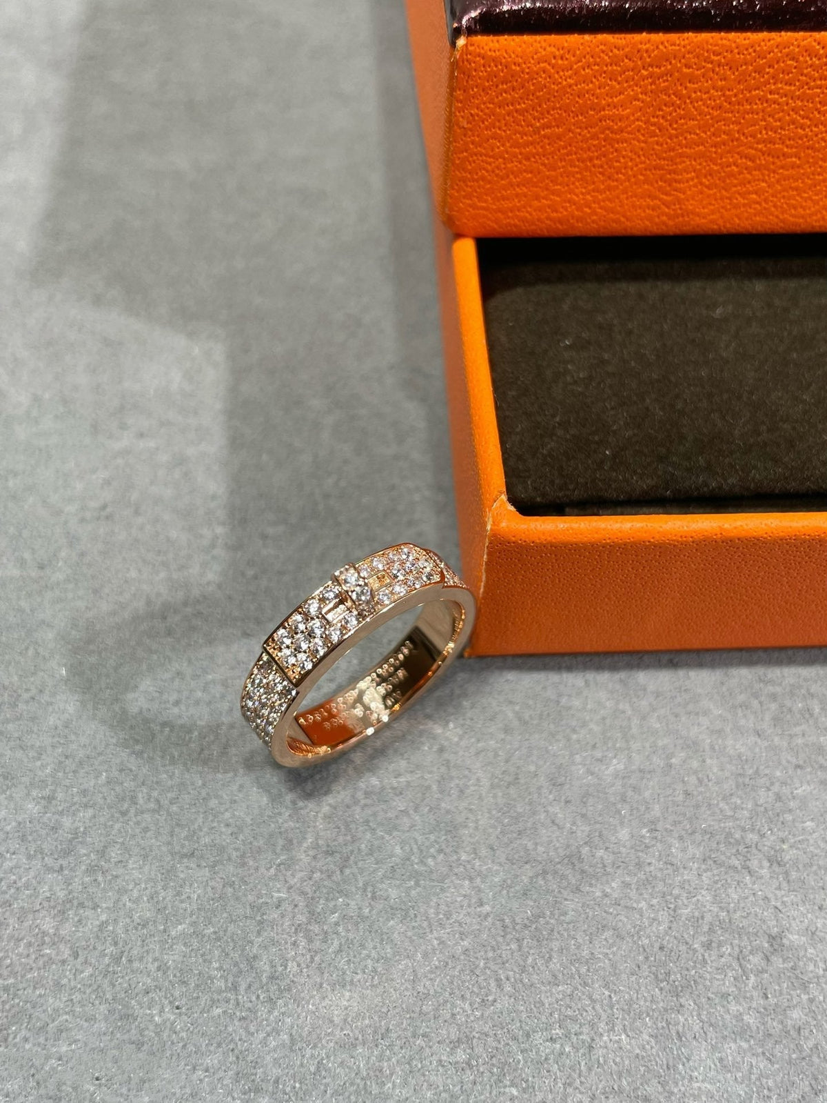 [MIRA]KELLY PINK GOLD DIAMOND RING