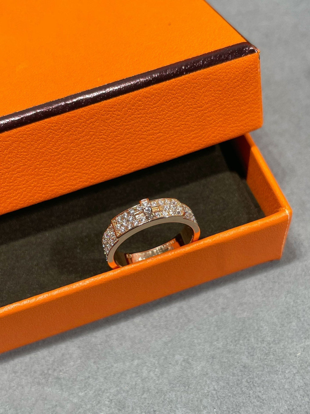 [MIRA]KELLY PINK GOLD DIAMOND RING