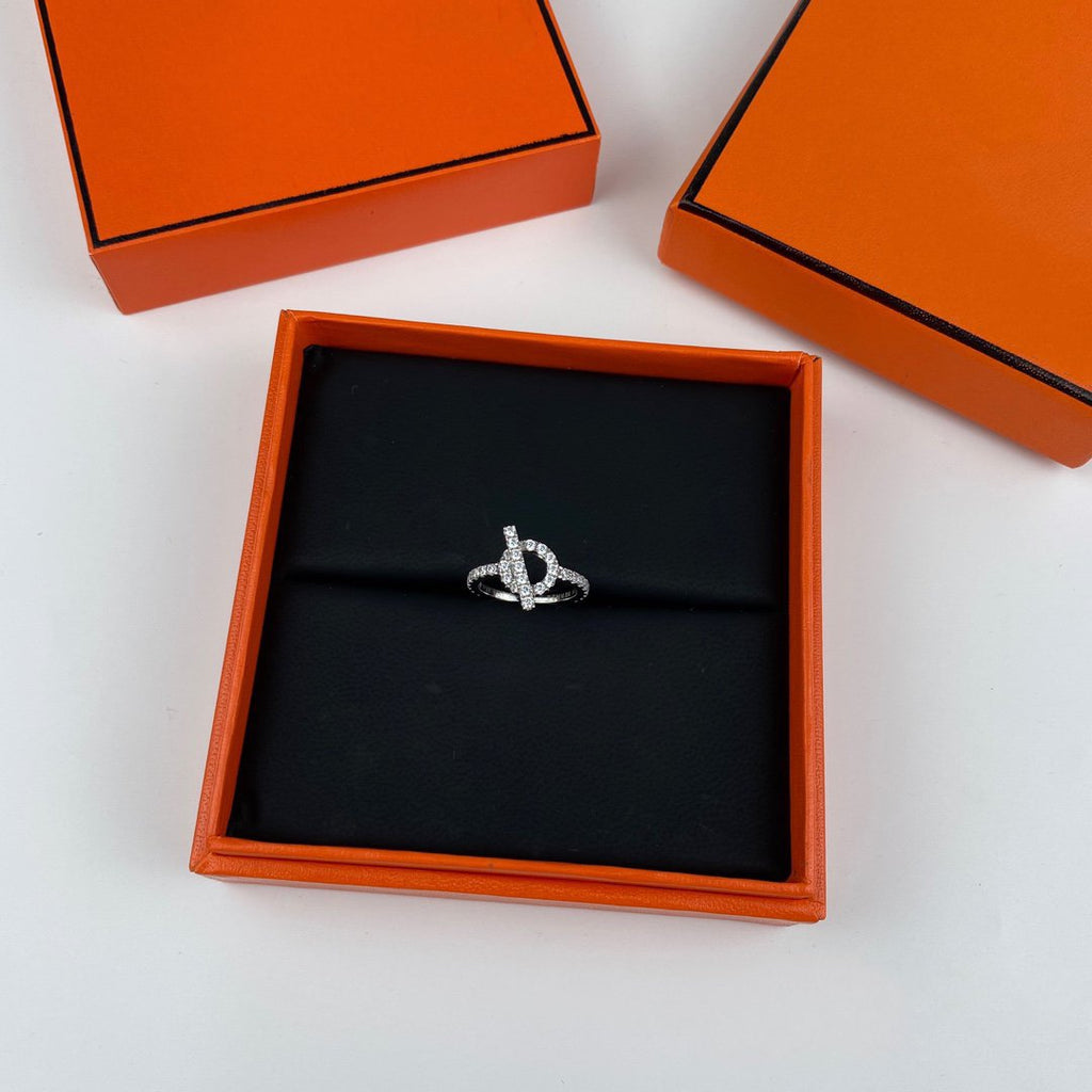 [MIRA]ECHAPPEE RING SILVER DIAMOND