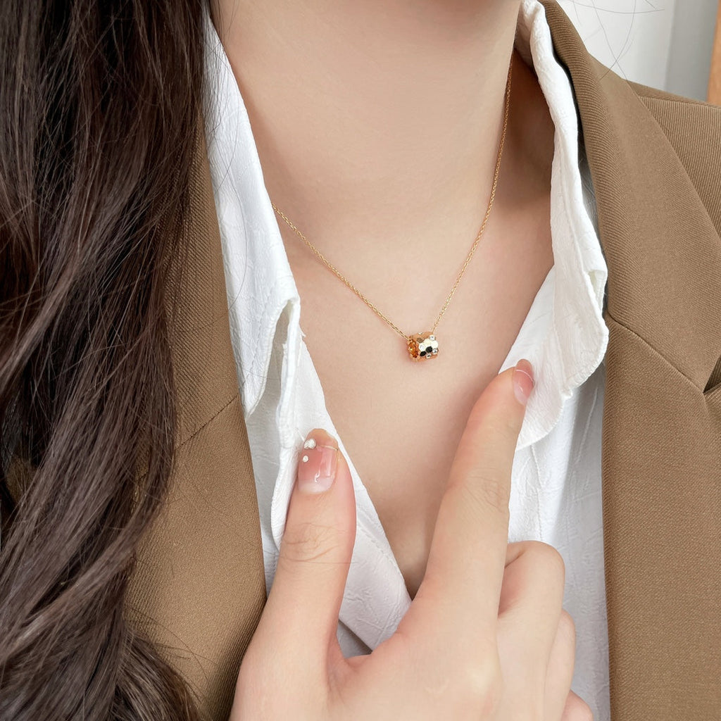 [MIRA]BEE MINI PEDANT DIAMOND NECKLACE