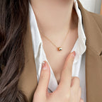 [MIRA]BEE MINI PEDANT DIAMOND NECKLACE