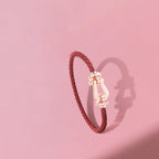 [MIRA]FORCE 10 HALF DIAMOND PINK GOLD RED CORDERI LARGE AND MEDIUM MODEL