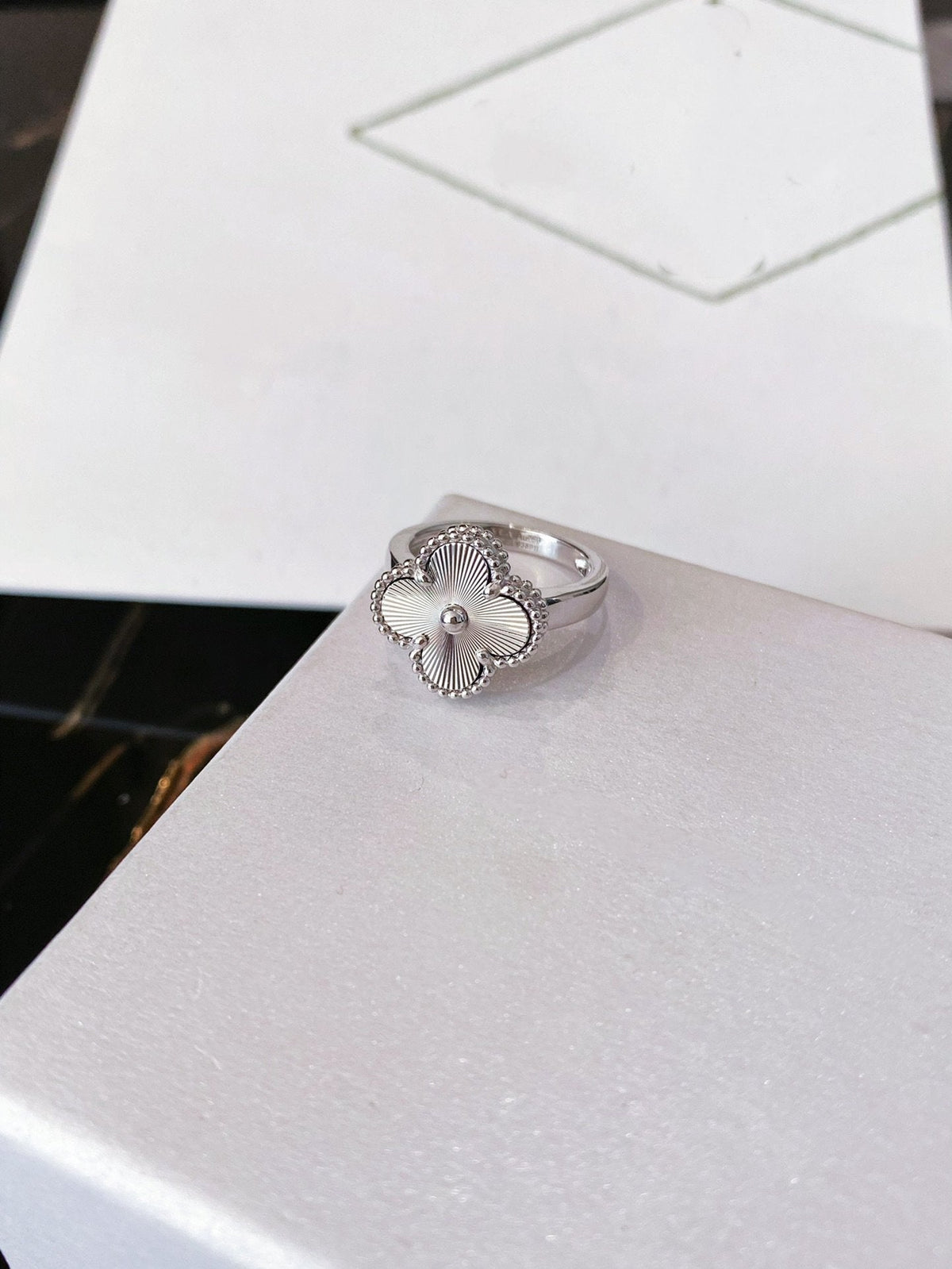 [MIRA]CLOVER SILVER RING