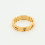 [MIRA]LOVE RING 3.6MM 8 DIAMONDS