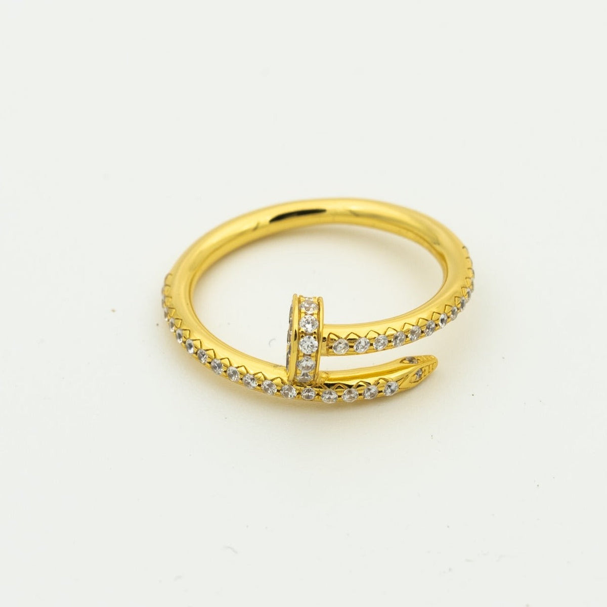 [MIRA]JUSTE RING 1.8MM GOLD DIAMONDS