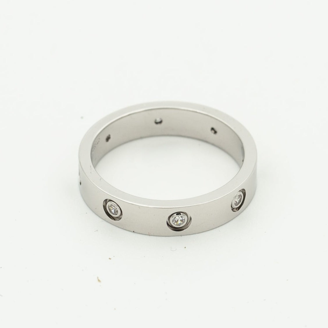 [MIRA]LOVE RING 3.6MM 8 DIAMONDS
