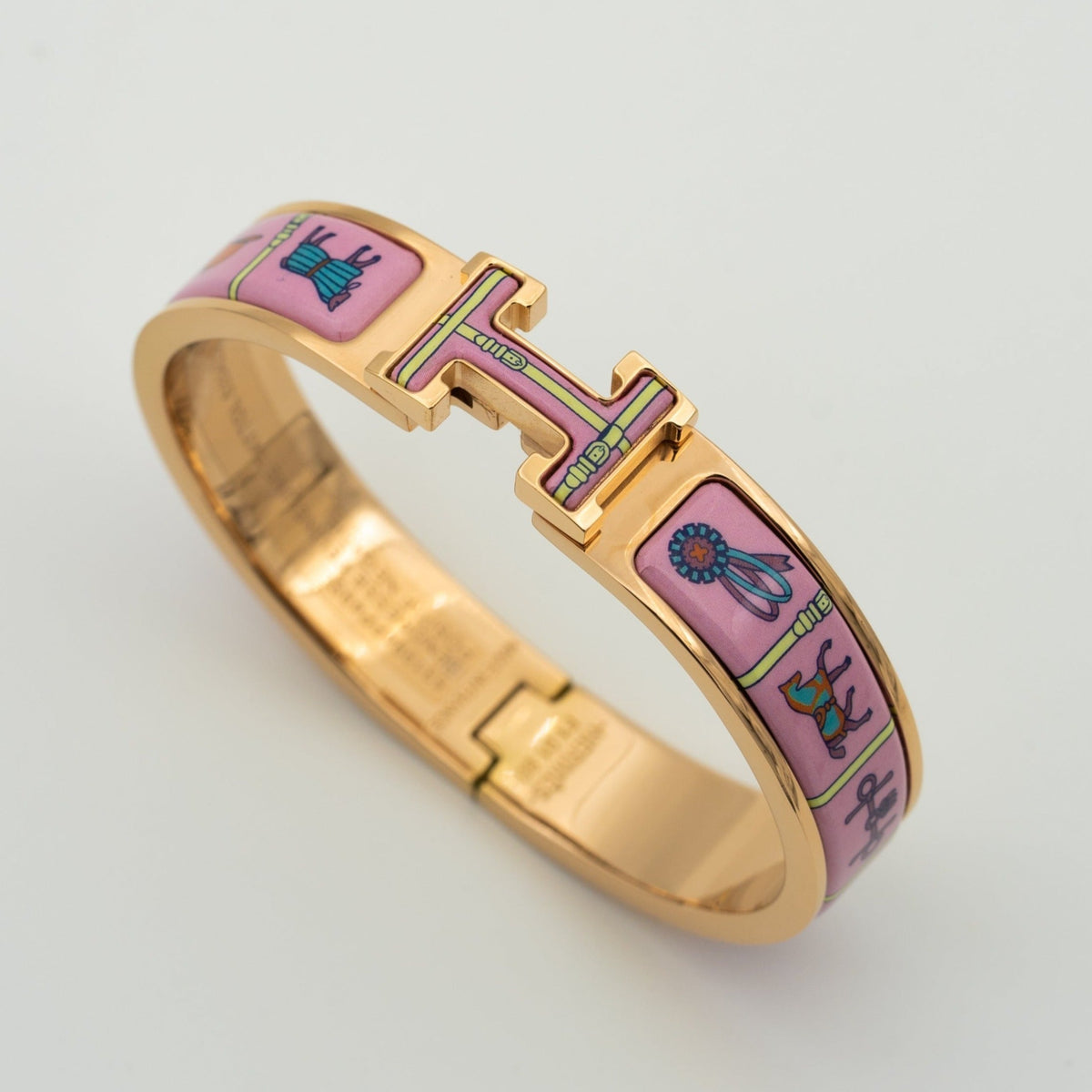 [MIRA]H PINK GOLD BRACELET PINK CERAMIC