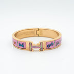 [MIRA]H PINK GOLD BRACELET PINK CERAMIC