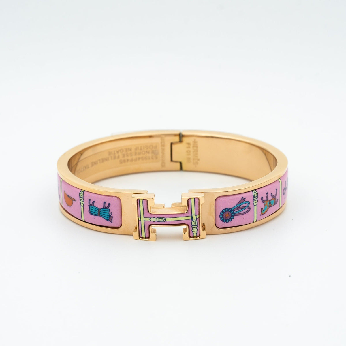 [MIRA]H PINK GOLD BRACELET PINK CERAMIC