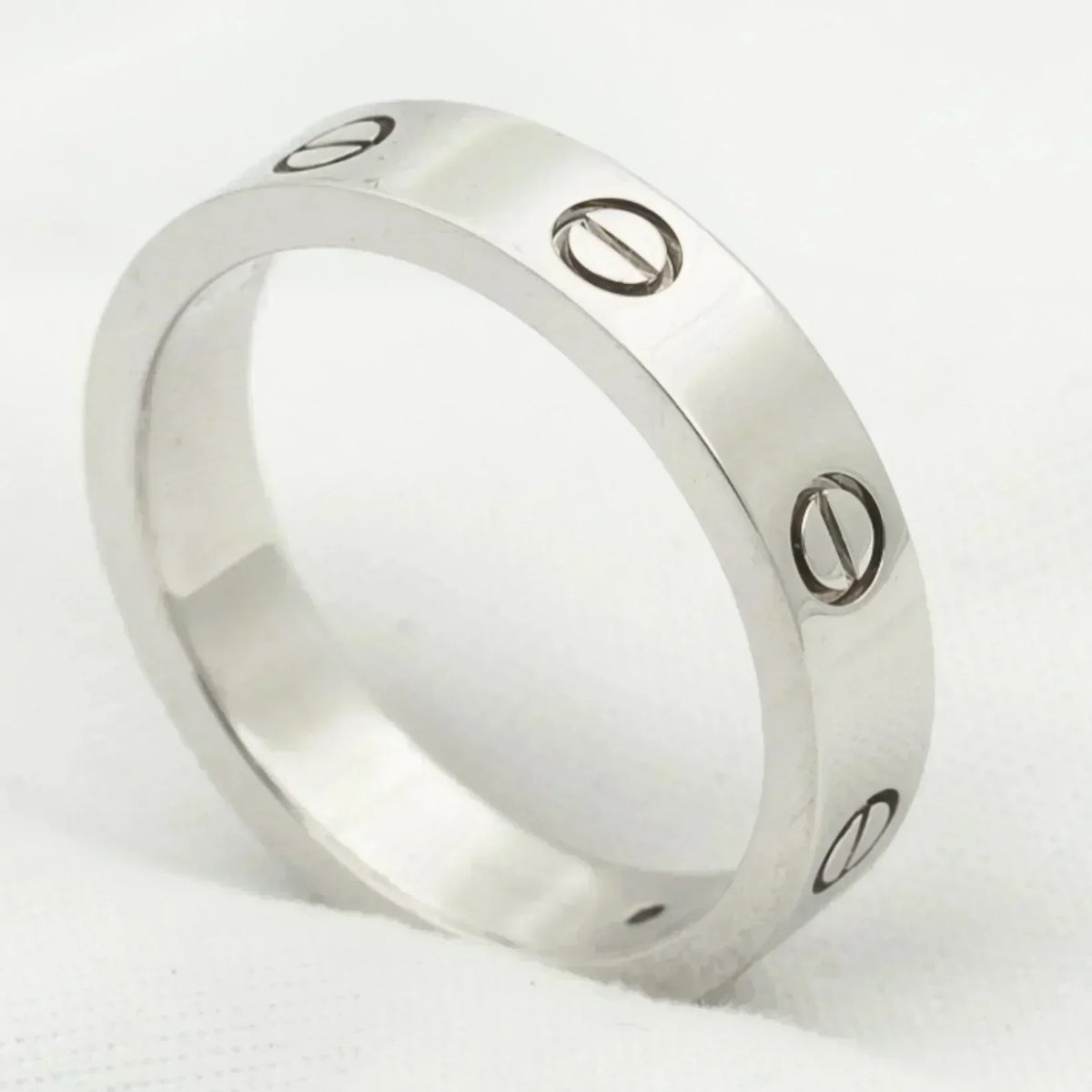 [MIRA]LOVE RING 4MM 1 DIAMOND SILVER