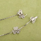 [MIRA]FRIVOLE SILVER 9 FLOWERS NECKLACE