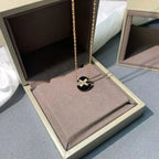[MIRA]JEUX DE ROSE GOLD DIAMOND NECKLACE