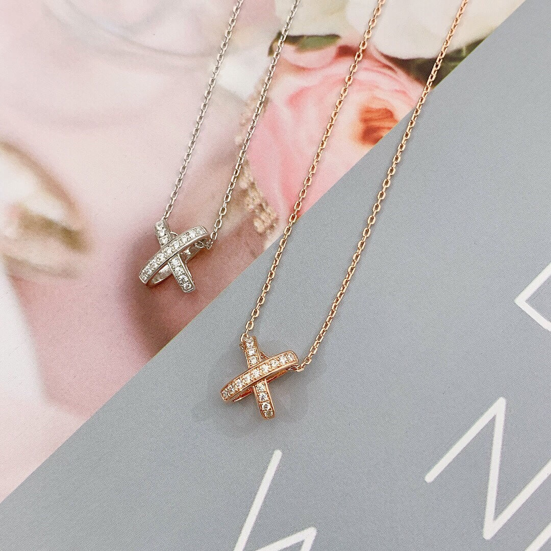 [MIRA]JEUX DE DIAMOND NECKLACE