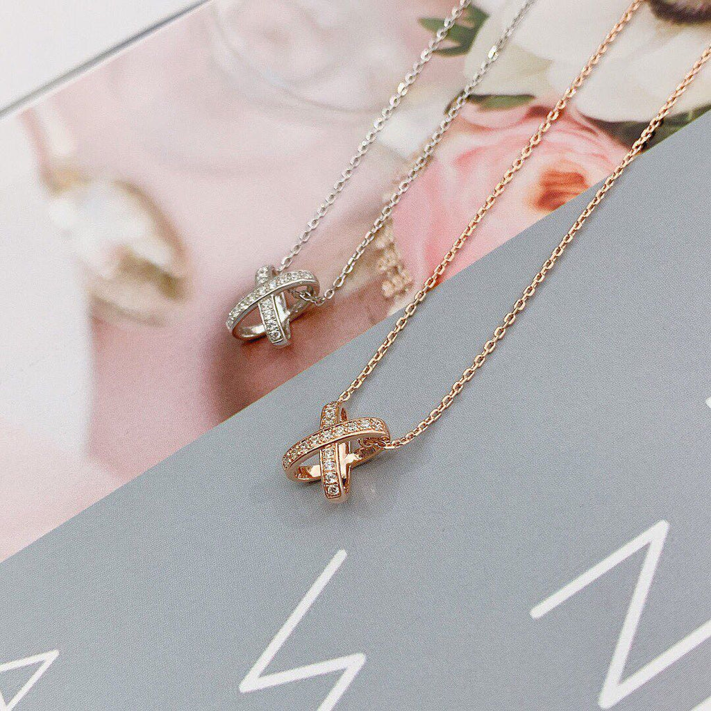 [MIRA]JEUX DE DIAMOND NECKLACE