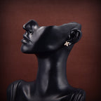 [MIRA]JEUX DE GOLD DIAMOND EARRINGS