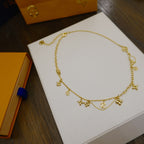 [MIRA]BLOOMING SUPPLE NECKLACE BRASS