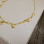 [MIRA]BLOOMING SUPPLE NECKLACE BRASS