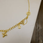 [MIRA]BLOOMING SUPPLE NECKLACE BRASS