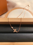 [MIRA]BLOSSOM PENDANT PINK GOLD AND DIAMOND