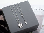 [MIRA]LUCKY MOVE PM NECKLACE SILVER DIAMOND