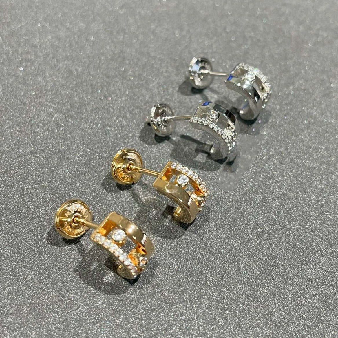 [MIRA]MOVE ROMANE EARRINGS DIAMOND