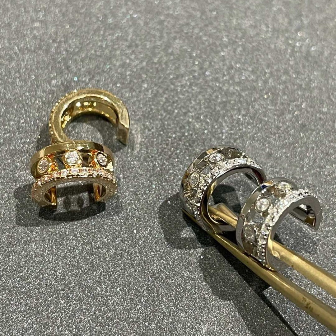 [MIRA]MOVE ROMANE EARRINGS DIAMOND